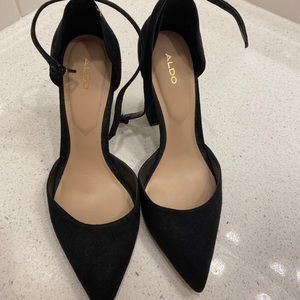 Aldo block heel pumps